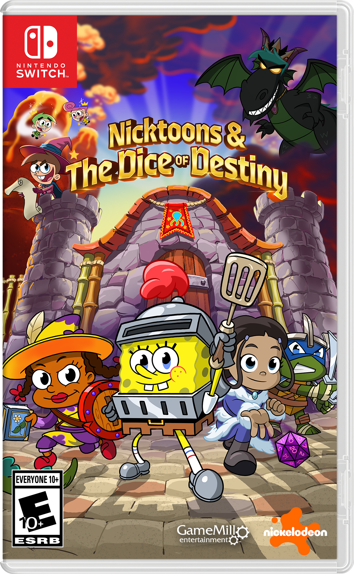Nicktoons & The Dice of Destiny - Nintendo Switch - Front_Zoom