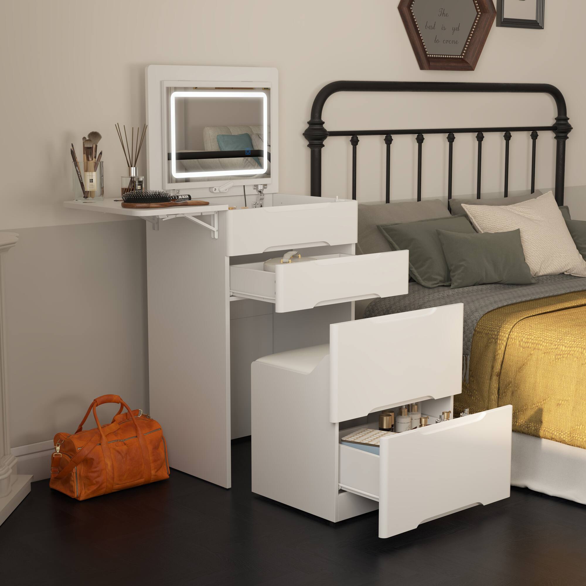 She fell and hurt her knee.