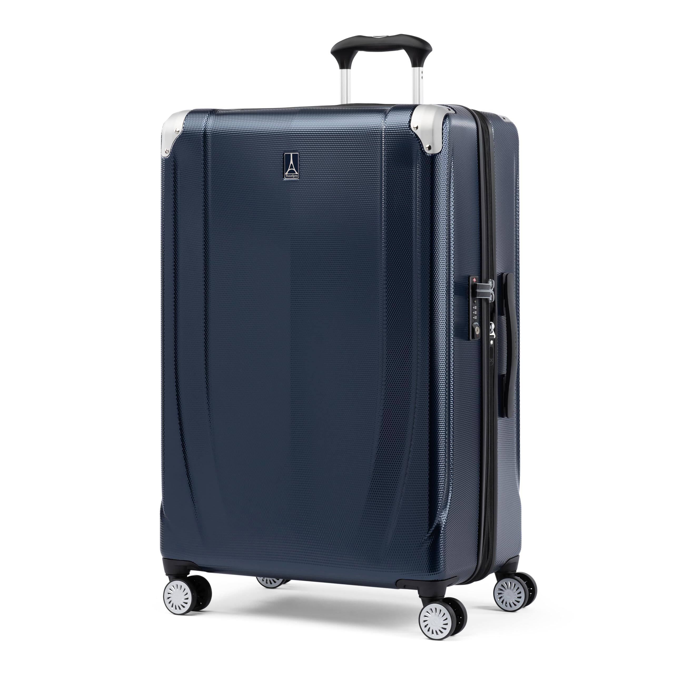 Angle. Travelpro - Travelpro Pathways 3 Hardside Expandable 28" Checked Spinner - Royal Blue.