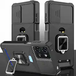 Kitcheniva - Shockproof Camera Cover Case For Motorola Moto G Power 2025 - Black