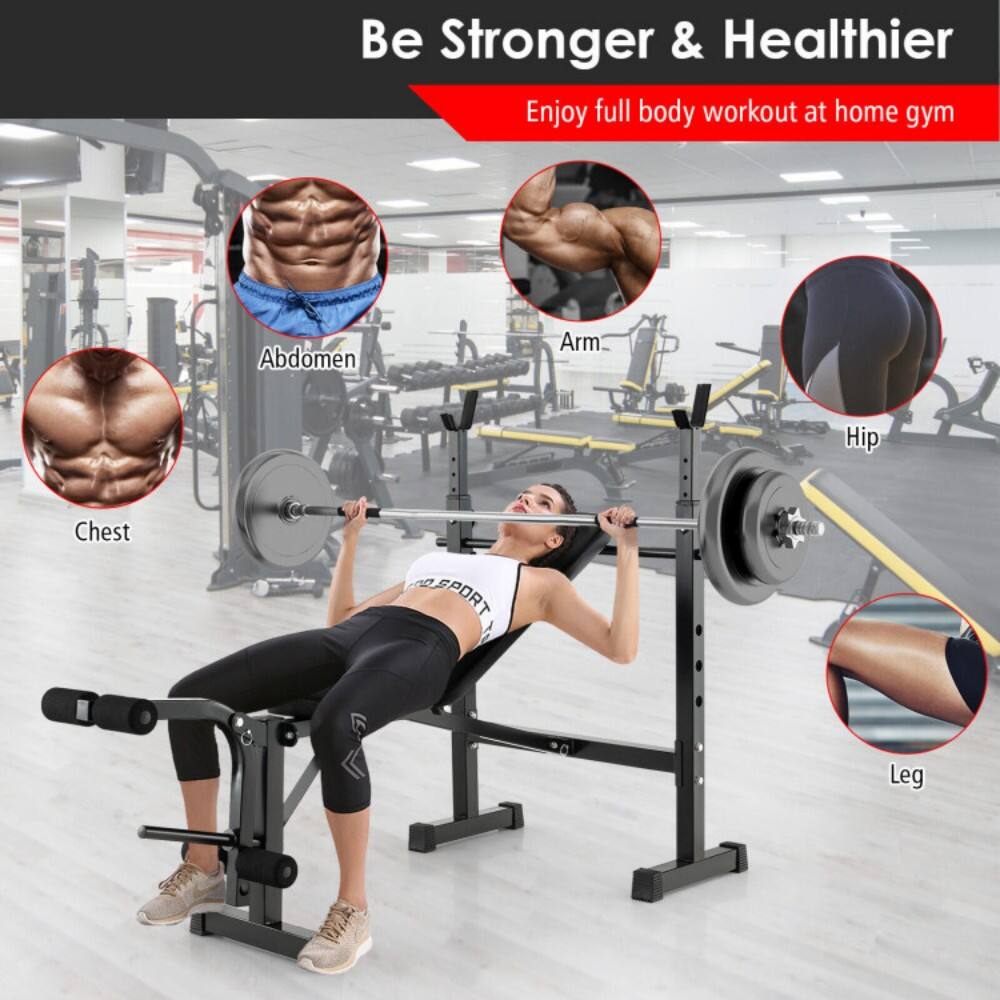 Be Stronger & Healthier  
Enjoy full body workout at home gym  

Abdomen  
Arm  
Hip  
Chest  
Leg