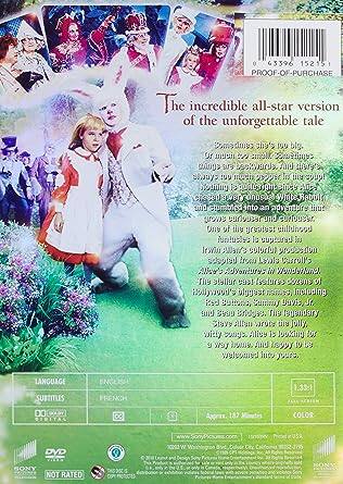 Alt View 1. Alice in Wonderland   - DVD.