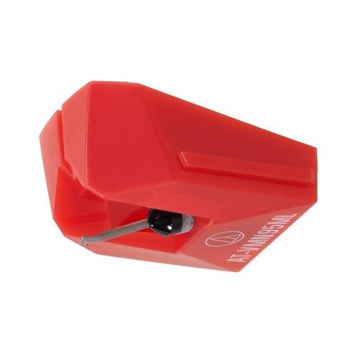 Angle. Audio-Technica - Audio-Technica AT-VMN95ML Replacement Stylus - Red.