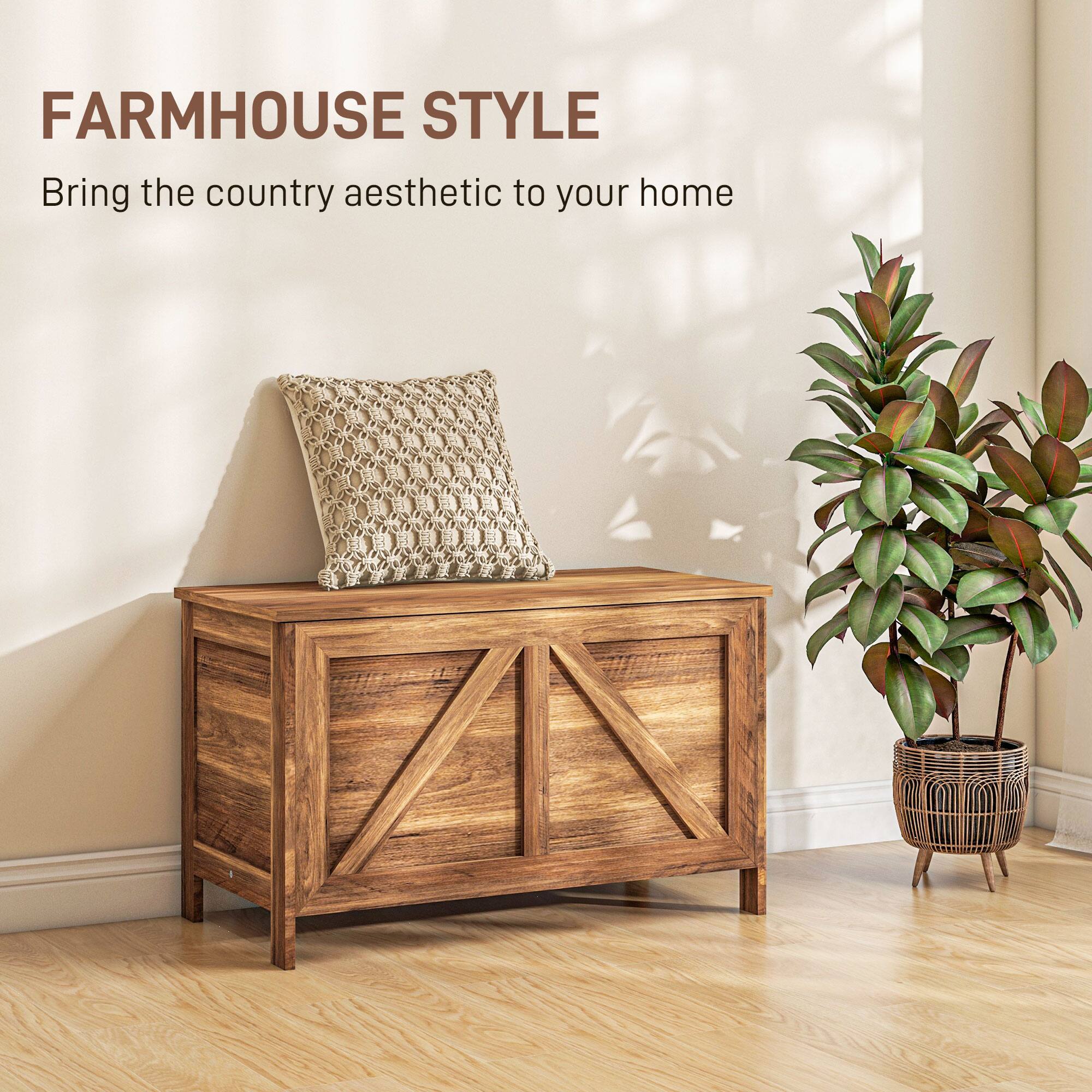 FARMHOUSE STYLE  
Bring the country aesthetic to your home