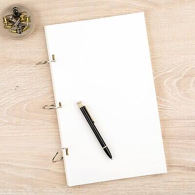 Alt View 4. ACCO - Book Ring, 2" Capacity, Silver, 50/Box - Silver.