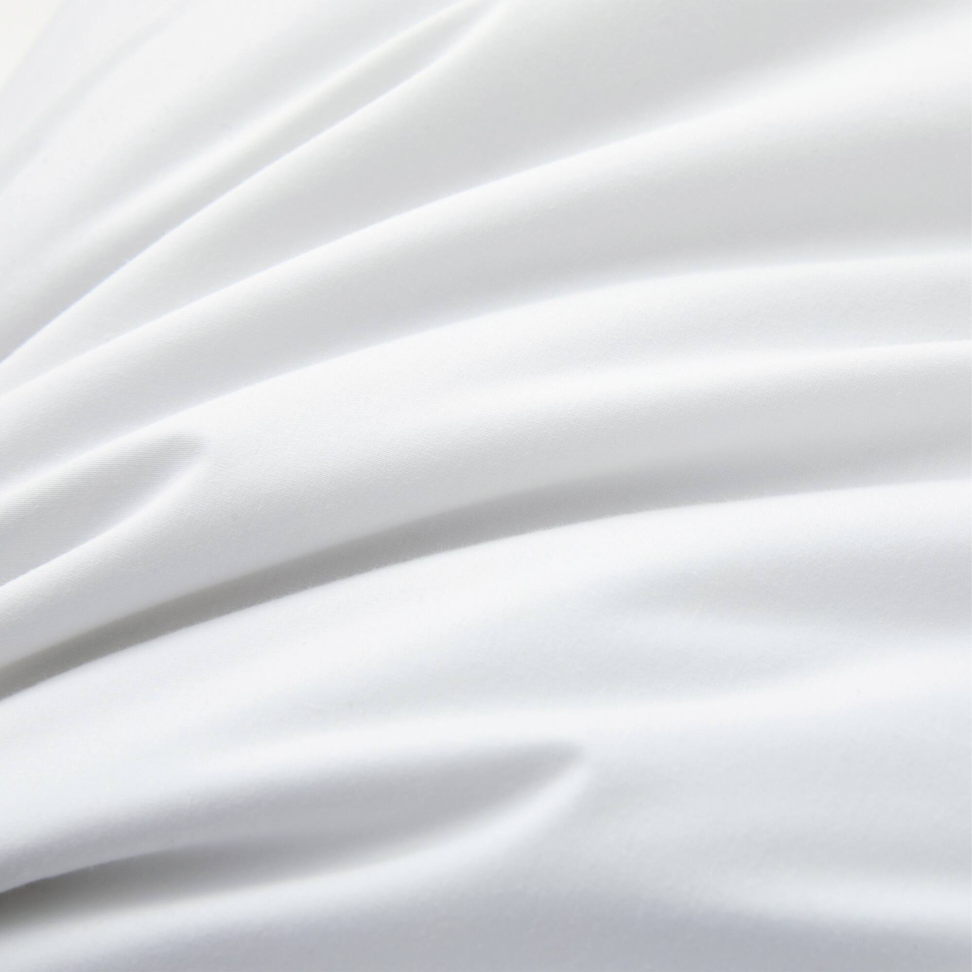 Alt View 1. Peace Nest - Peace Nest Set of 2 Premium Goose Feather Pillow with Breathable Cotton Cover, Queen - White.