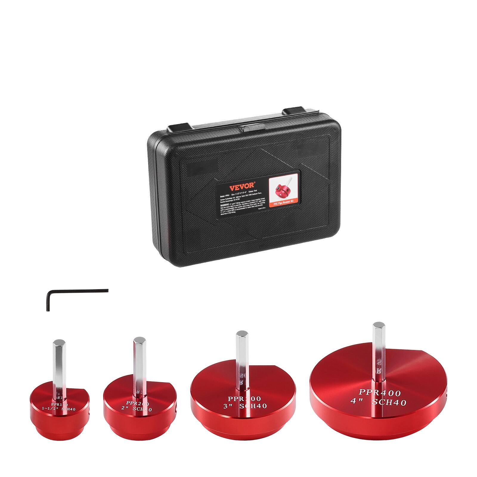 VEVOR

1-1/2" PPR400 SCH40  
2" PPR400 SCH40  
3" PPR400 SCH40  
4" PPR400 SCH40