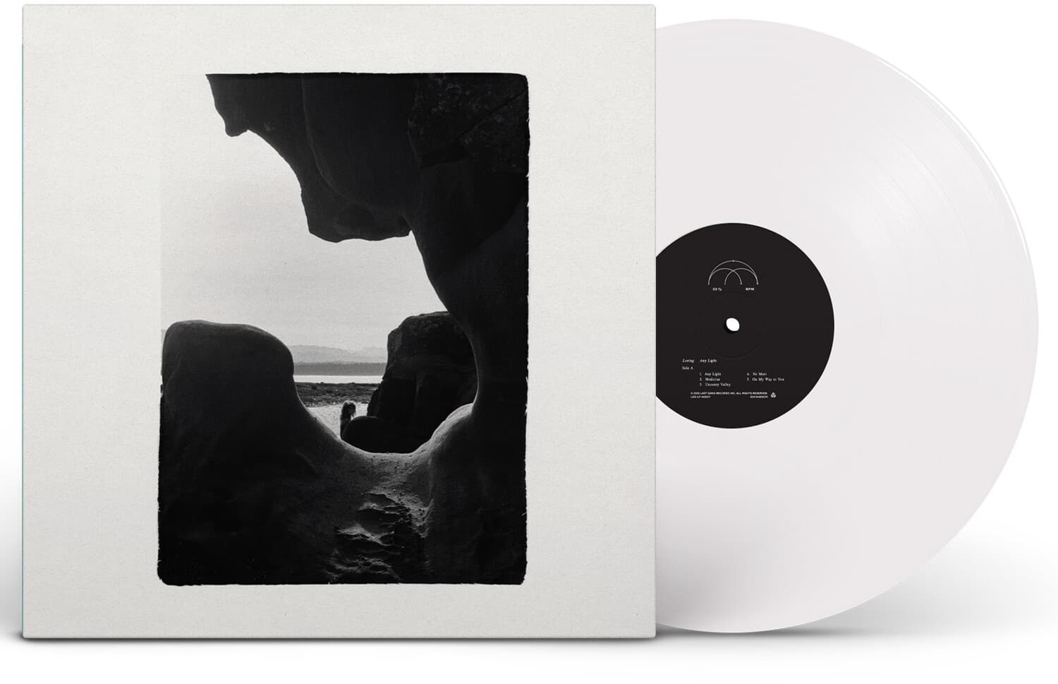 Loving - Any Light - Solid White  - VINYL LP