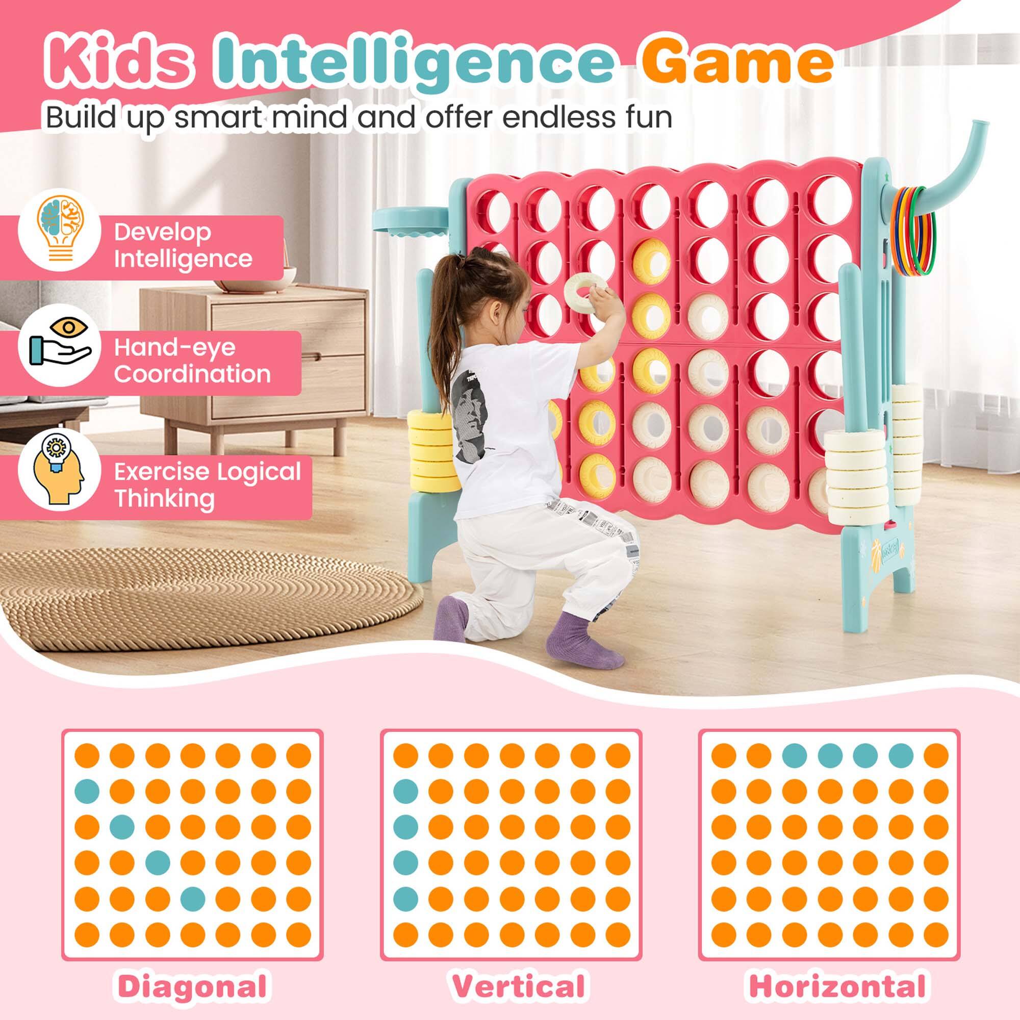 Kids Intelligence Game
Build up smart mind and offer endless fun
Develop Intelligence
Hand-eye Coordination
Exercise Logical Thinking
Diagonal
Vertical
Horizontal