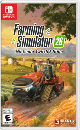 Nintendo Switch
Farming Simulator 26
Nintendo Switch Edition
Everyone Enfants et Adultes
E SRB
Giants Software - E (Everyone)