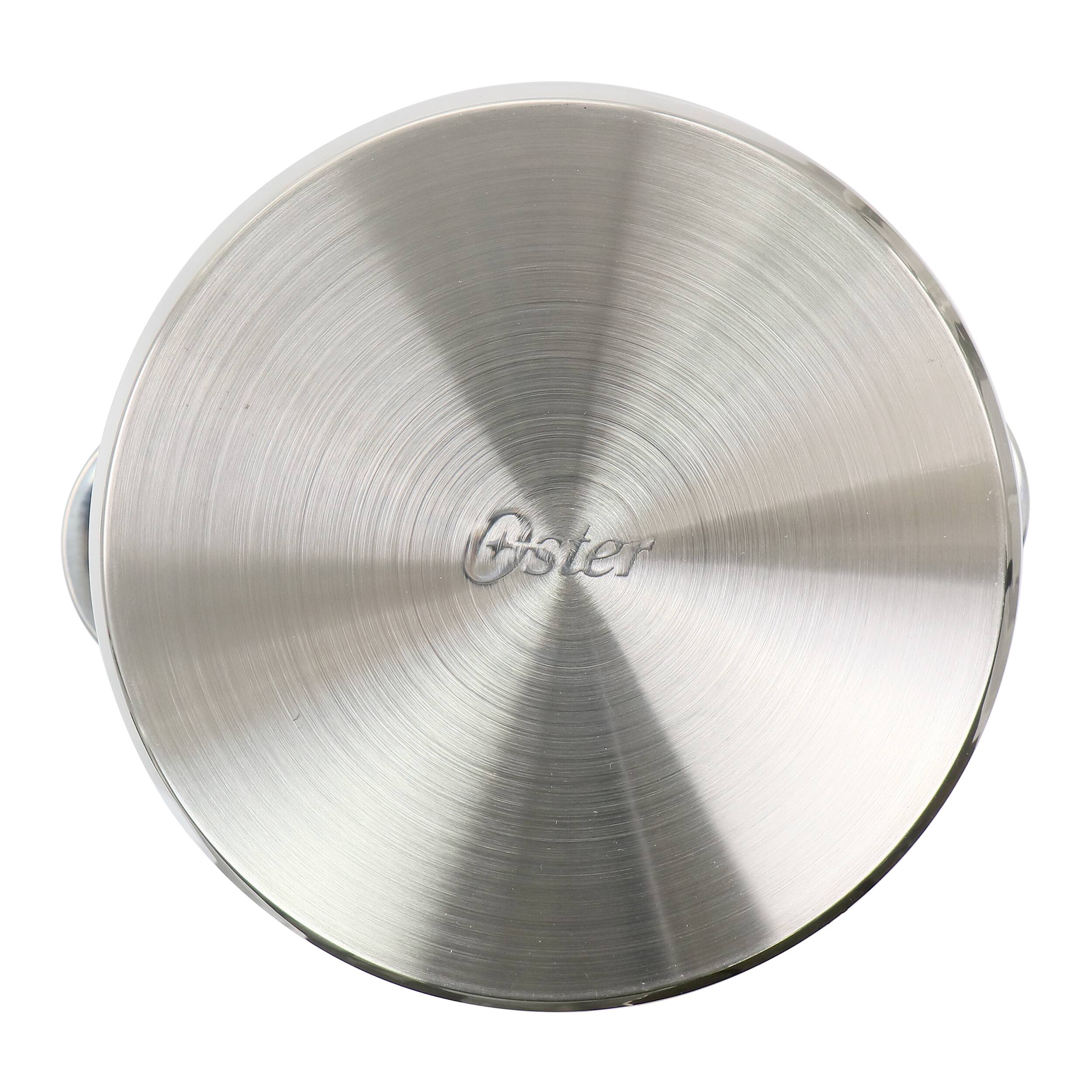 Alt View 4. Oster - Oster Sangerfield 5 Quart Stainless Steel Pasta Pot with Steamer Insert and Basket - Silver.