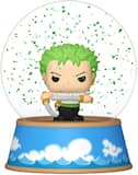 Funko - POP! Mini Glitter Globe: One Piece - Roronoa Zoro - COLLECTIBLES - Multicolor