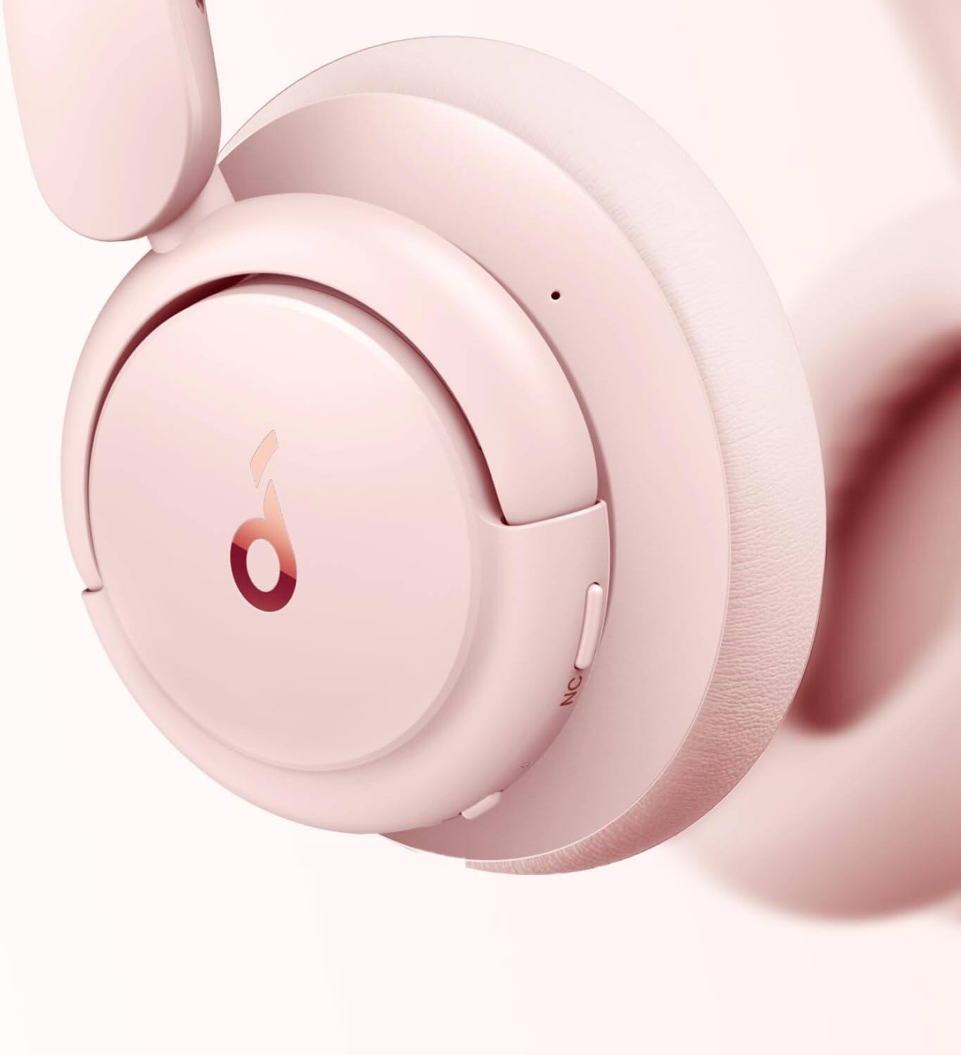 Alt View 2. Soundcore - soundcore Life Q30 by Anker, Hybrid Active Noise Cancelling Headphones, Pink - Pink.