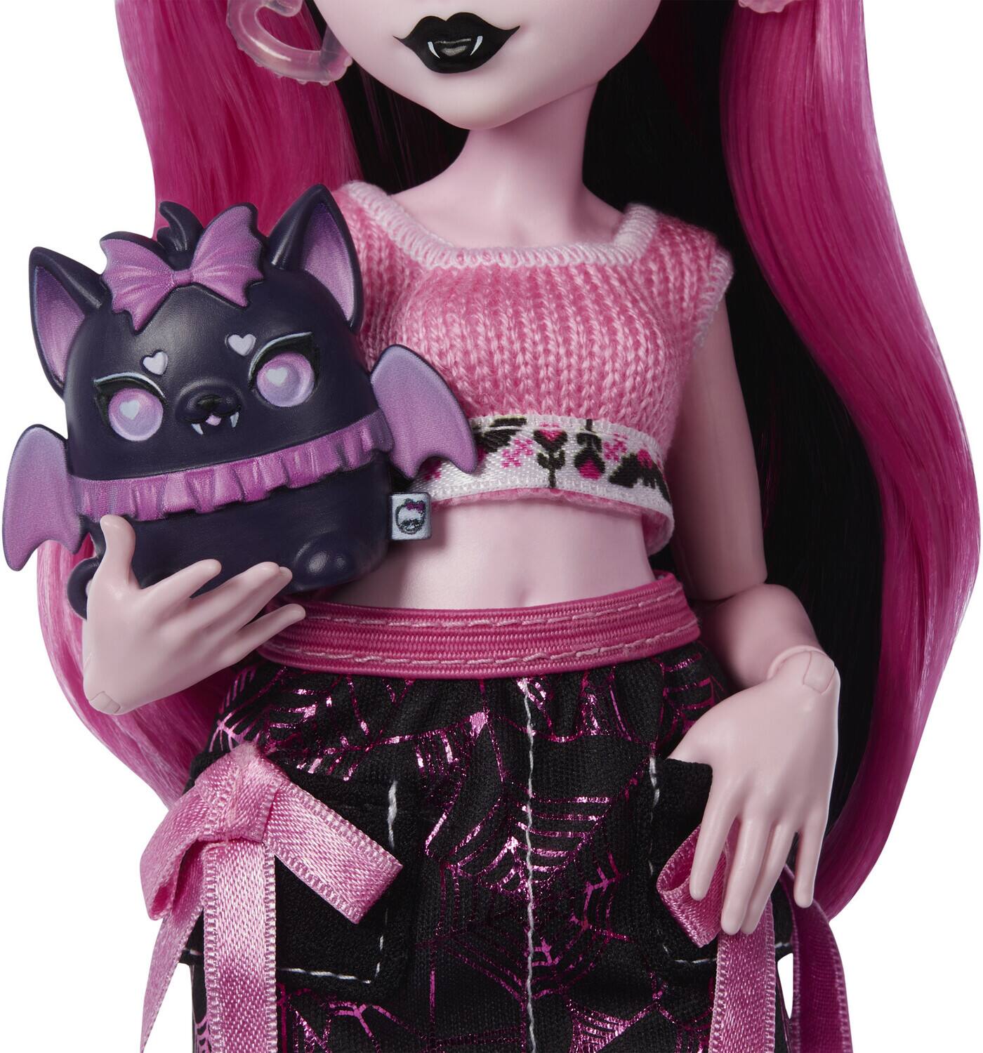 Alt View 4. Mattel - Mattel Collectible - Monster High Self-Scare Secrets Draculaura Fashion Doll & Accessories   - COLLECTIBLES - Multicolor.