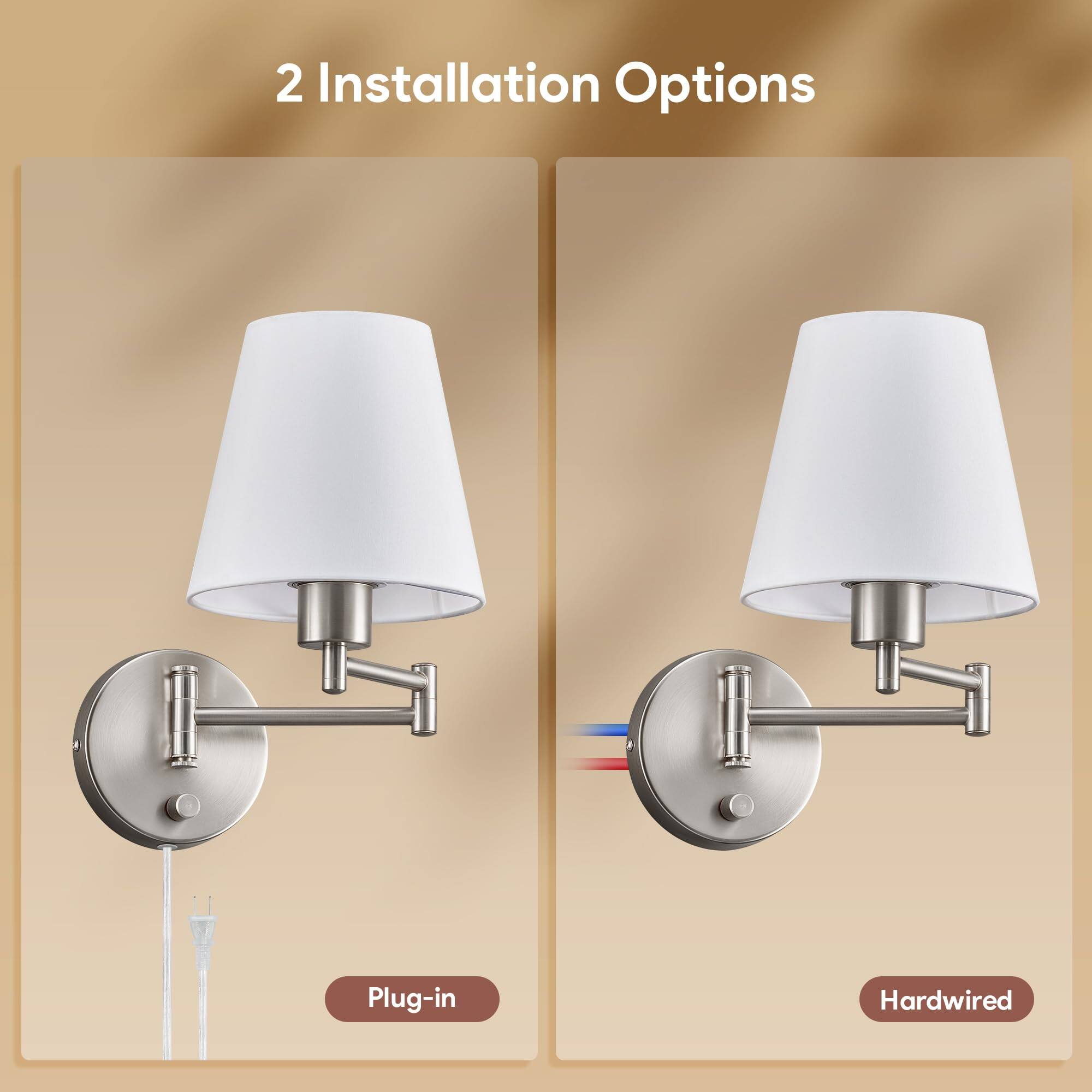 2 Installation Options

Plug-in

Hardwired