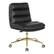 Angle. OSP Home Furnishings - Legacy Office Chair in Deluxe Faux Leather - Black.