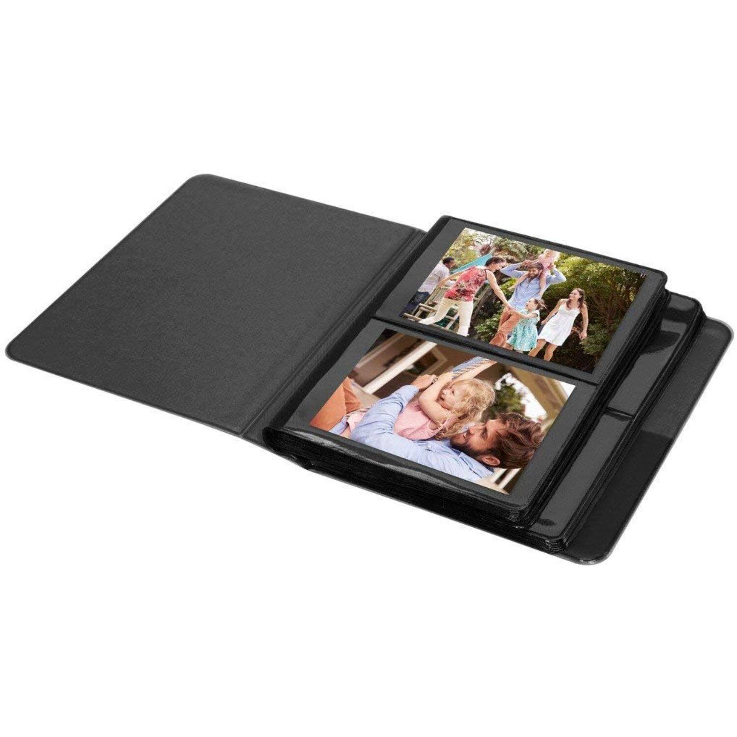 Alt View 2. Zink - 2x3 Photo Album 64-Pocket Mini Photo Album W/Transparent Window Cover for 2”x3” Photo Paper.