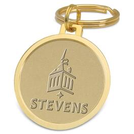 Jardine - Stevens Institute of Technology Ducks Key Ring - Gold