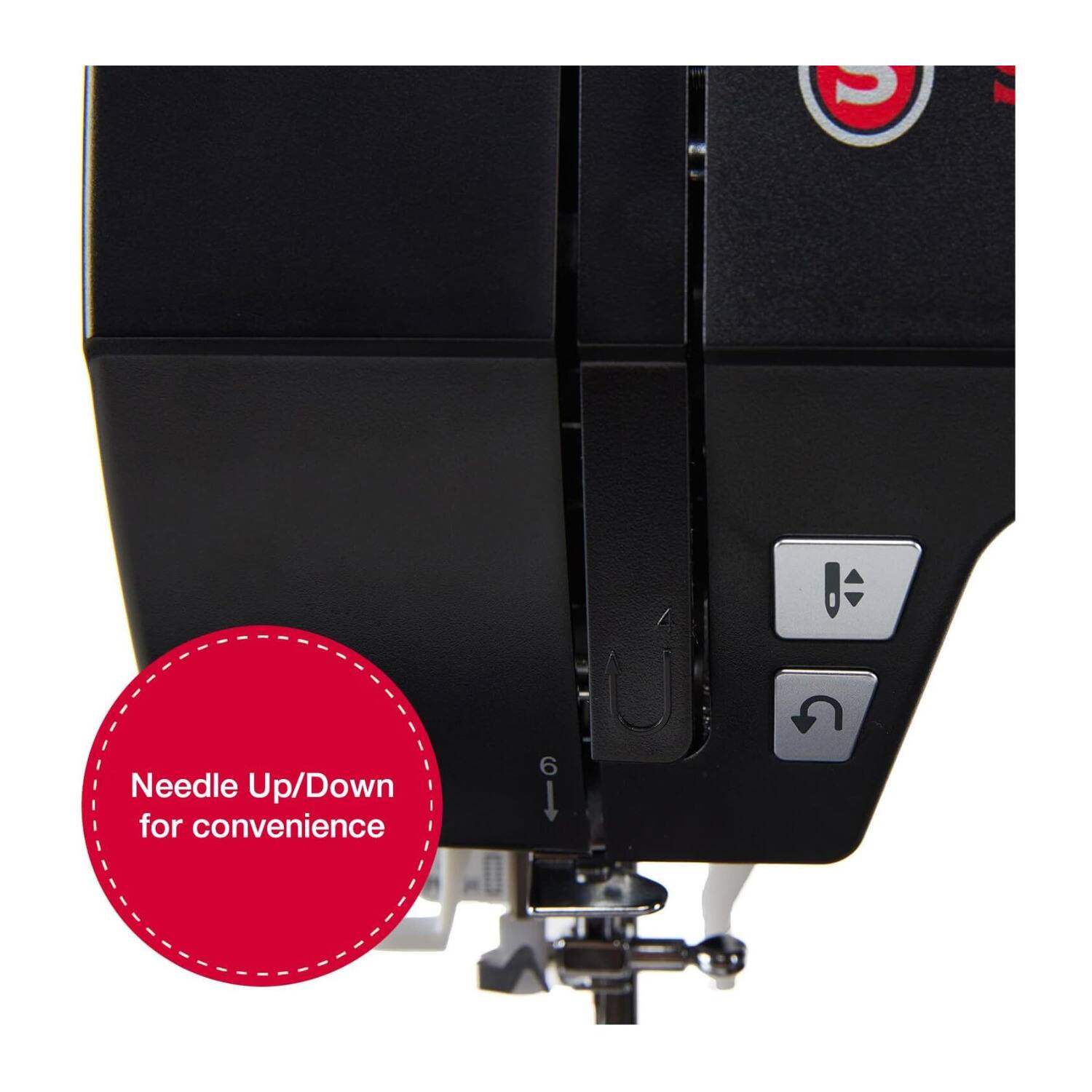 Needle Up/Down for convenience