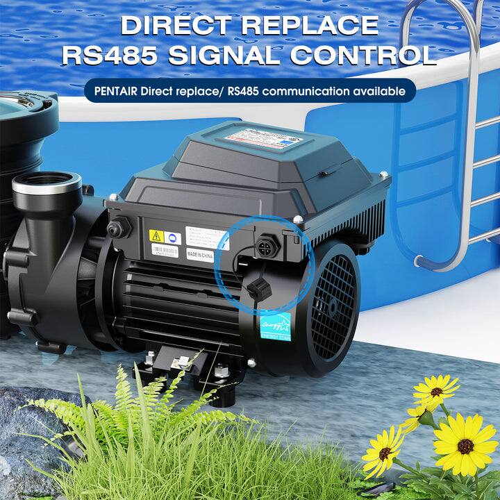 DIRECT REPLACE RS485 SIGNAL CONTROL  
PENTAIR Direct replace/ RS485 communication available