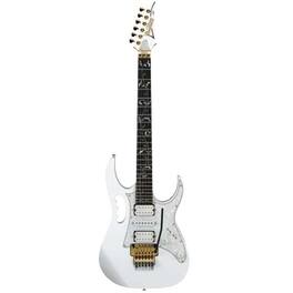Ibanez - Steve Vai Signature Premium JEM7VP Electric Guitar w/Gig Bag, White