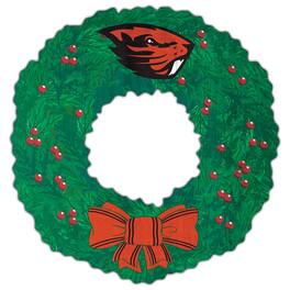 Fan Creations - Oregon State Beavers 16'' Team Wreath Sign - Green