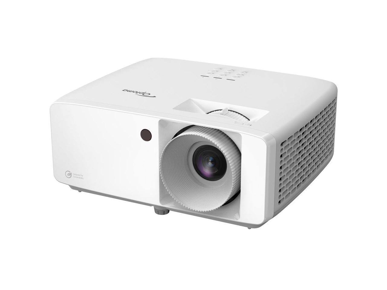 Alt View 1. Optoma - Optoma Technology DuraCore ZH420 Eco-friendly ultra-compact high brightness Full HD laser projector - White - 1.07 Billion Colors (30-bit).