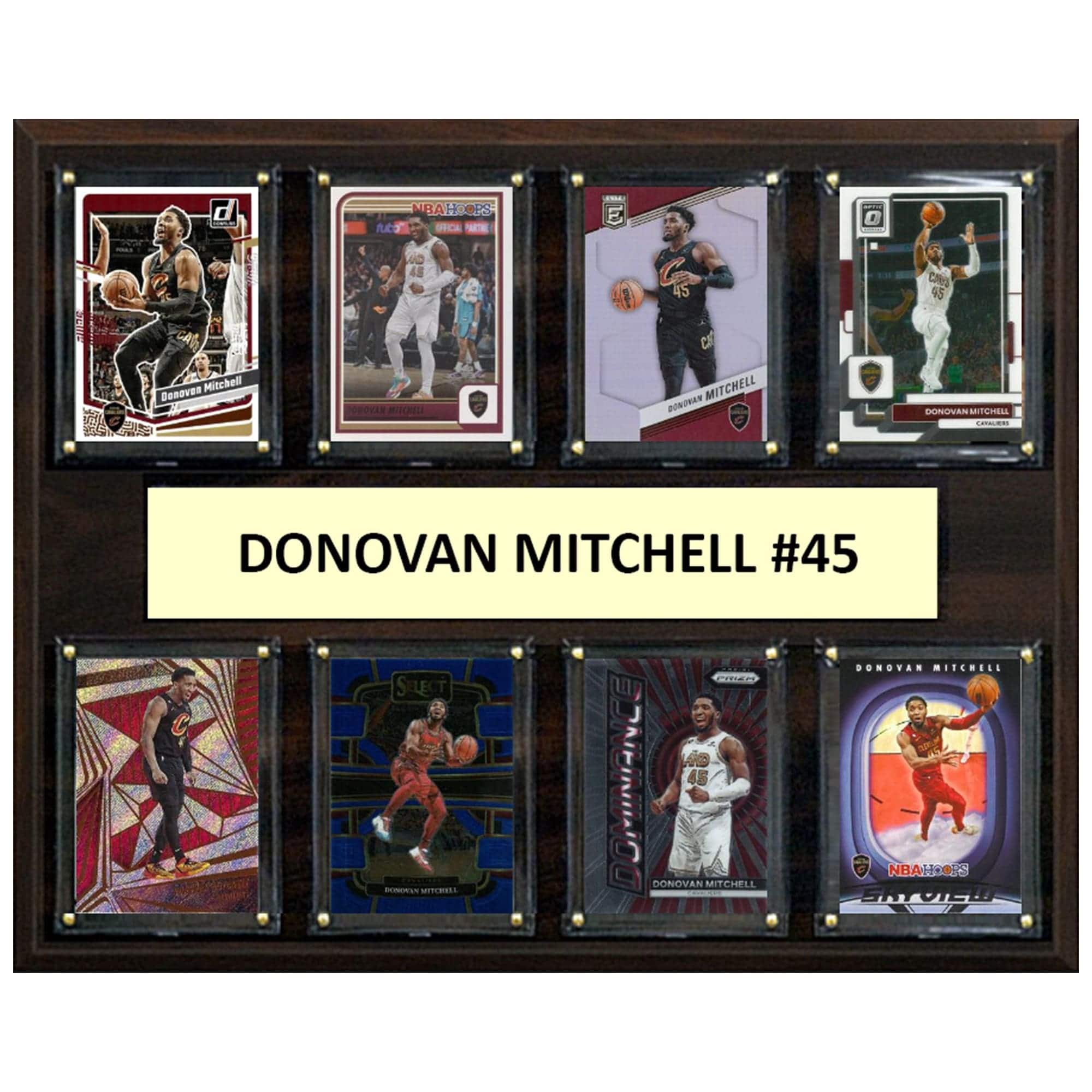 "C&I Collectibles - Donovan Mitchell Cleveland Cavaliers 12"" x 15"" Trading Card Plaque - Multicolor" price history on PriceWatchPro
