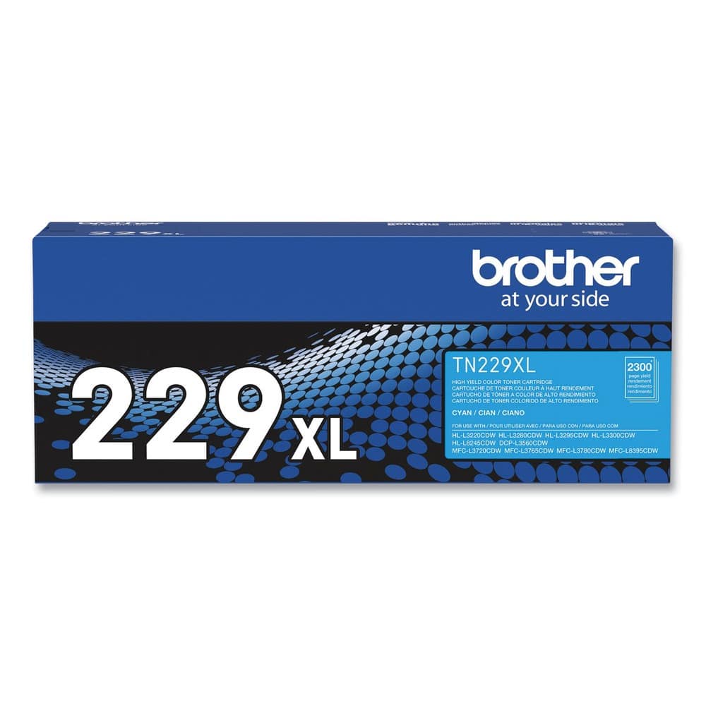 Brother - TN229XLC 2,300 Page-Yield High-Yield Toner - Cyan