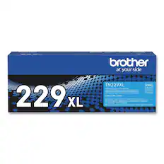 229 XL
Brother at your side
TN229XL
2300
High Yield Color Toner Cartridge
Cartouche de toner couleur haute rendement
Cartucho de toner color de alto rendimiento
Cyan / Ciano / Cyan
For use with:
HL-L3220CDW, HL-L3280CDW, HL-L3295CDW, HL-L3300CDW, HL-L9245CDW, MFC-L320CDW, MFC-L370CDW, MFC-L380CDW, MFC-L390CDW, MFC-L3200CDW, MFC-L3700CDW, MFC-L3800CDW, MFC-L3900CDW
