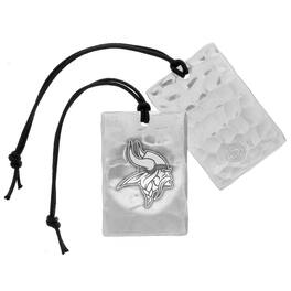 Wendell August Forge - Minnesota Vikings Bag Tag - Silver