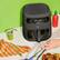 Alt View 16. CRUX - 8-qt. Digital Air Fryer Kit with TurboCrisp - Black.
