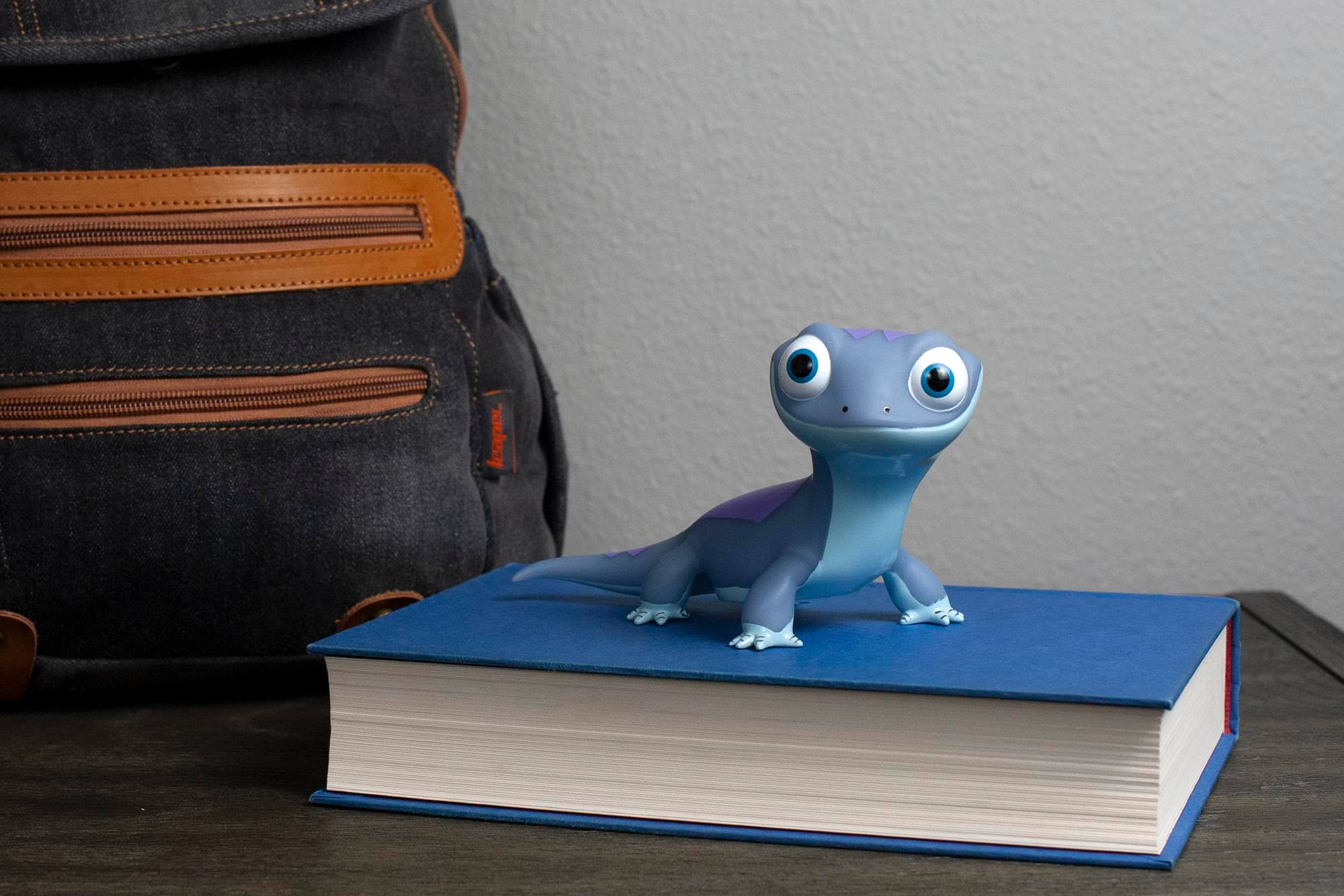 Alt View 3. Ukonic - Disney Frozen 2 Bruni Mood Light | Bruni Frozen 2 Salamander LED Lamp | 6 Inches - Grey.