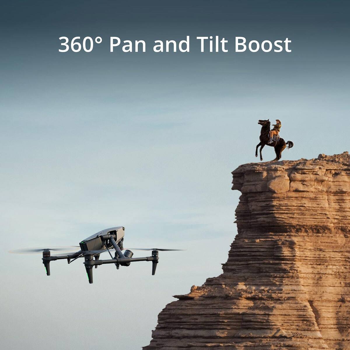 360° Pan and Tilt Boost