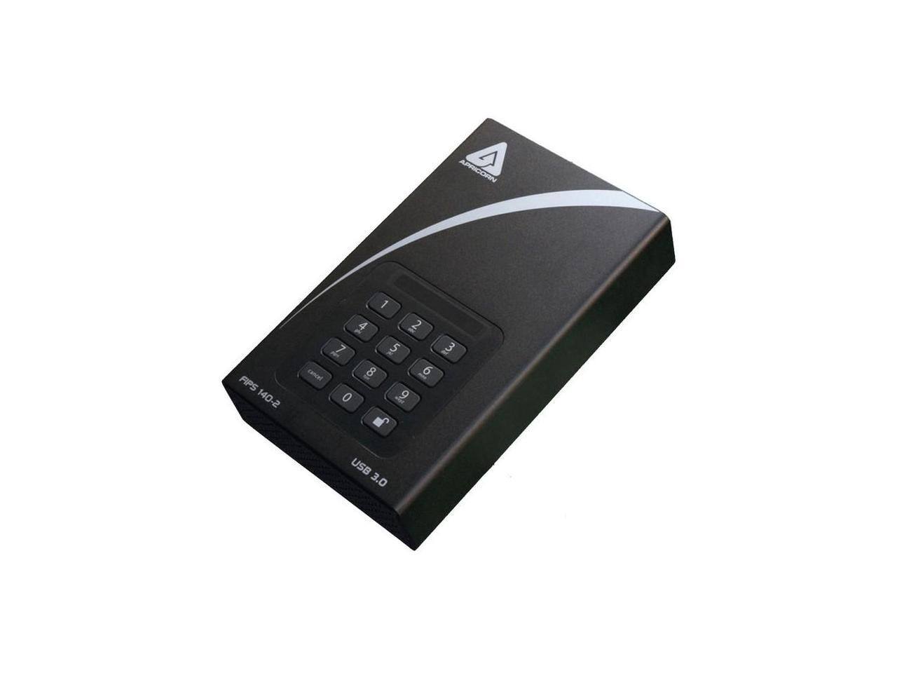 APRICORN 4 FIPS 140-2 2 1 - 4 - 2 F Z a 5 - 3 cancel 8 - 6 0 atde 9 USB 3.0