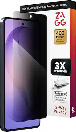 The World's #1 Mobile Protection Brand
ZAGG
400 Million Devices Protected
3X STRONGER
PerfectFit
Easy, 2-Step Installation
2-Way Privacy