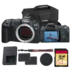 Canon EOS R8
Canon EOS R8
Canon Battery Pack LP-E17
Canon Battery Pack LP-E17
Canon SD XC 64GB