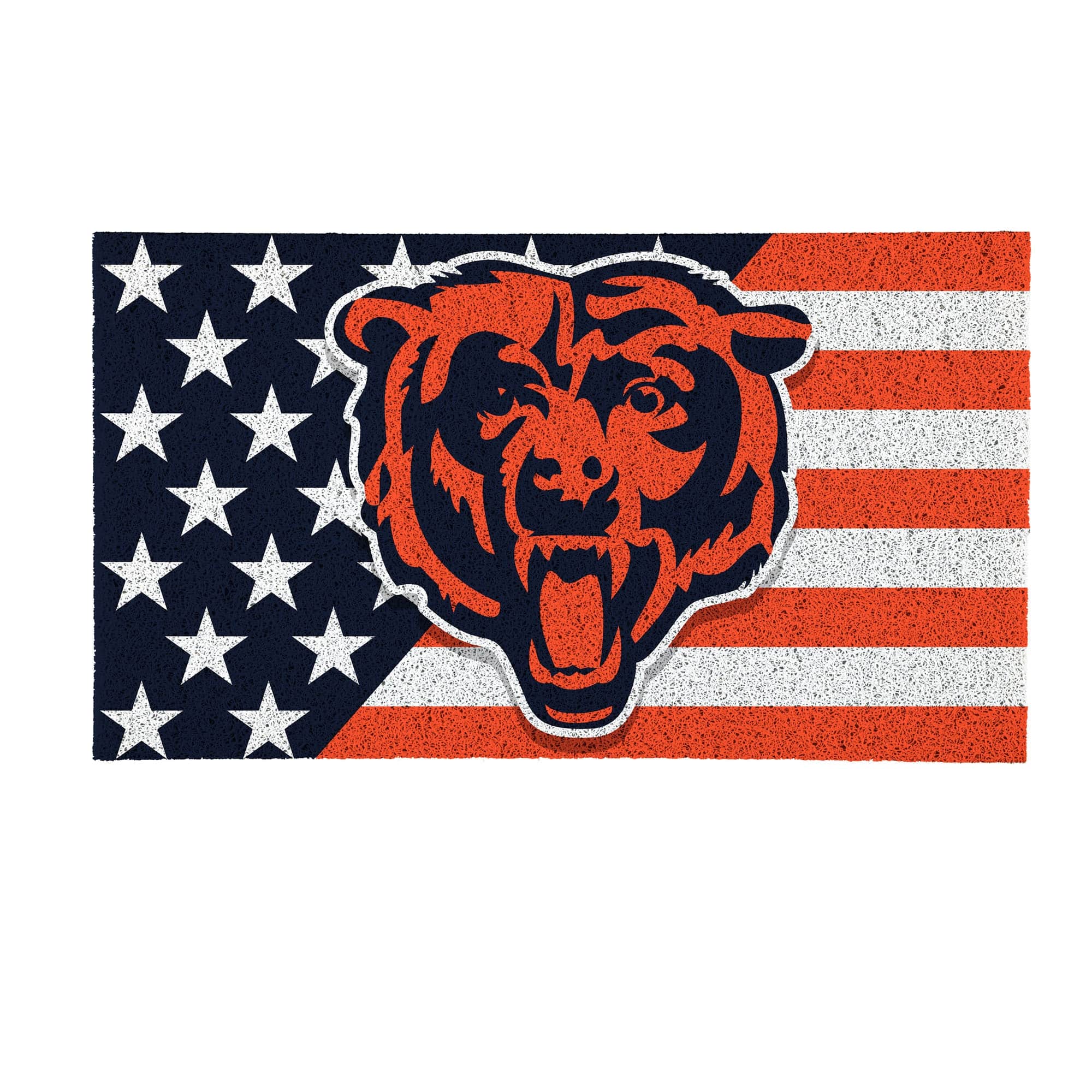 "Evergreen Enterprises - Chicago Bears 16"" x 28"" Stars & Stripes Patriotic Turf Mat - Multicolor" price history on PriceWatchPro