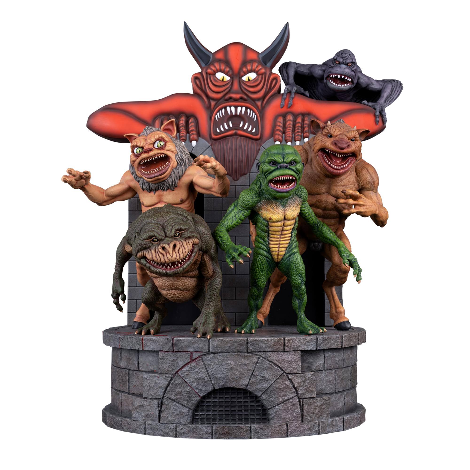 Front. Toynk - Ghoulies II 1:4 Scale Polystone Diorama Statue - Multicolored.