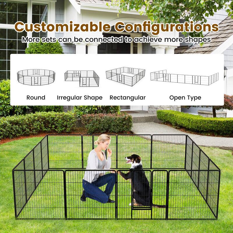 Customizable Configurations  
More sets can be connected to achieve more shapes  
Round  
Irregular Shape  
Rectangular  
Open Type