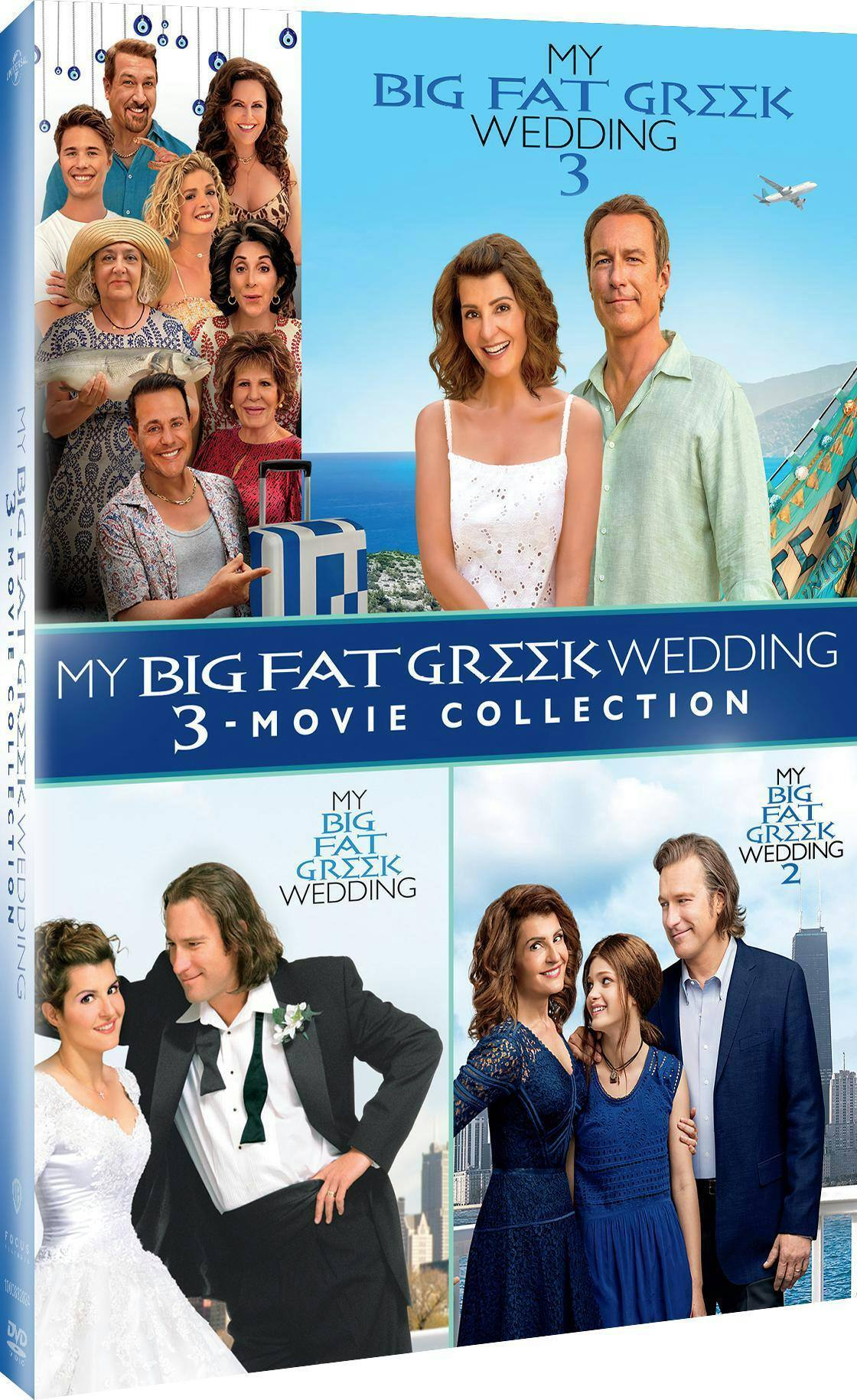 Angle. My Big Fat Greek Wedding 3-Film Collection (Box Set) [DVD].