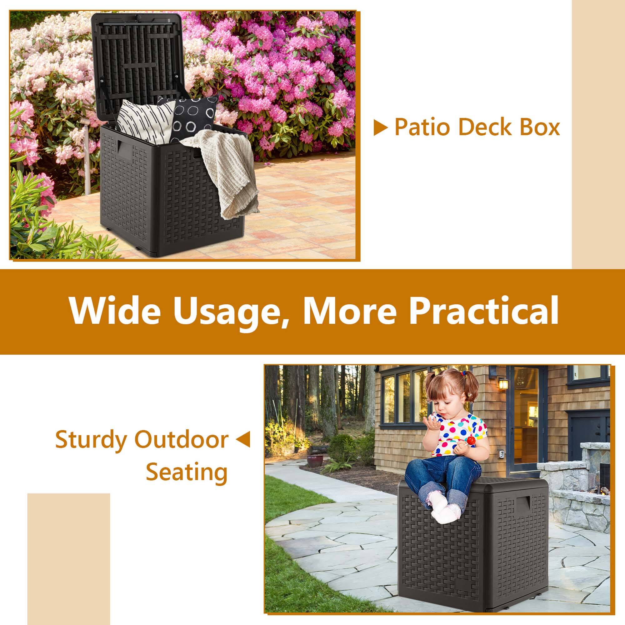 Patio Deck Box

Wide Usage, More Practical

Sturdy Outdoor Seating