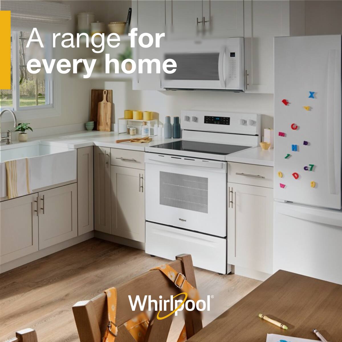 A range for every home  
Whirlpool