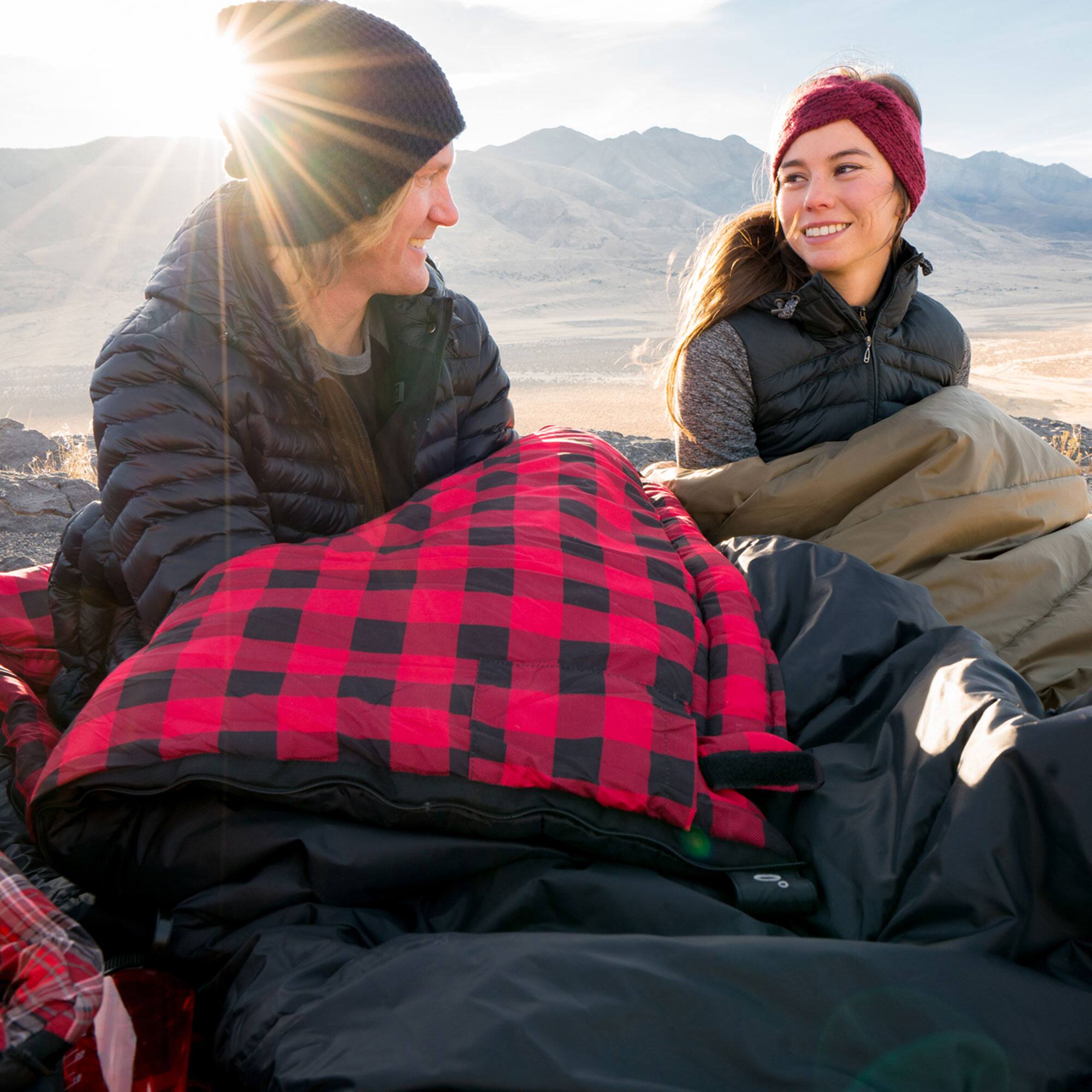 Alt View 8. TETON Sports - TETON Sports Celsius XXL 0 Degree Right Zipper Sleeping Bag for Camping, Black - Black.