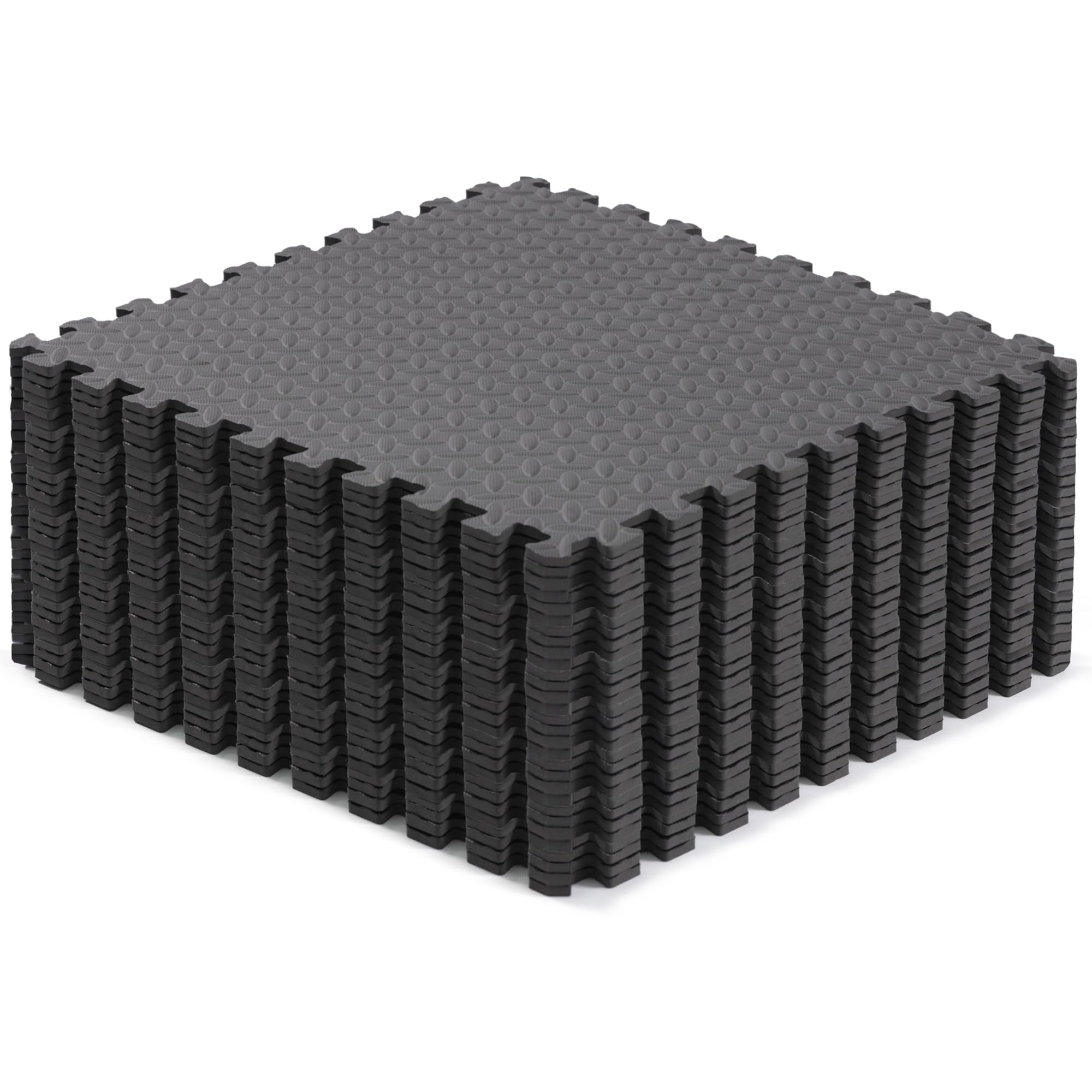 "Yes4All - Interlocking Foam Exercise Mat, 7/16"" Thick, 24""x24"", 120 Sq Ft, Grey - Gray" price history on PriceWatchPro