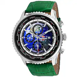 SeaPro - Men's Meridian World Timer GMT - Blue
