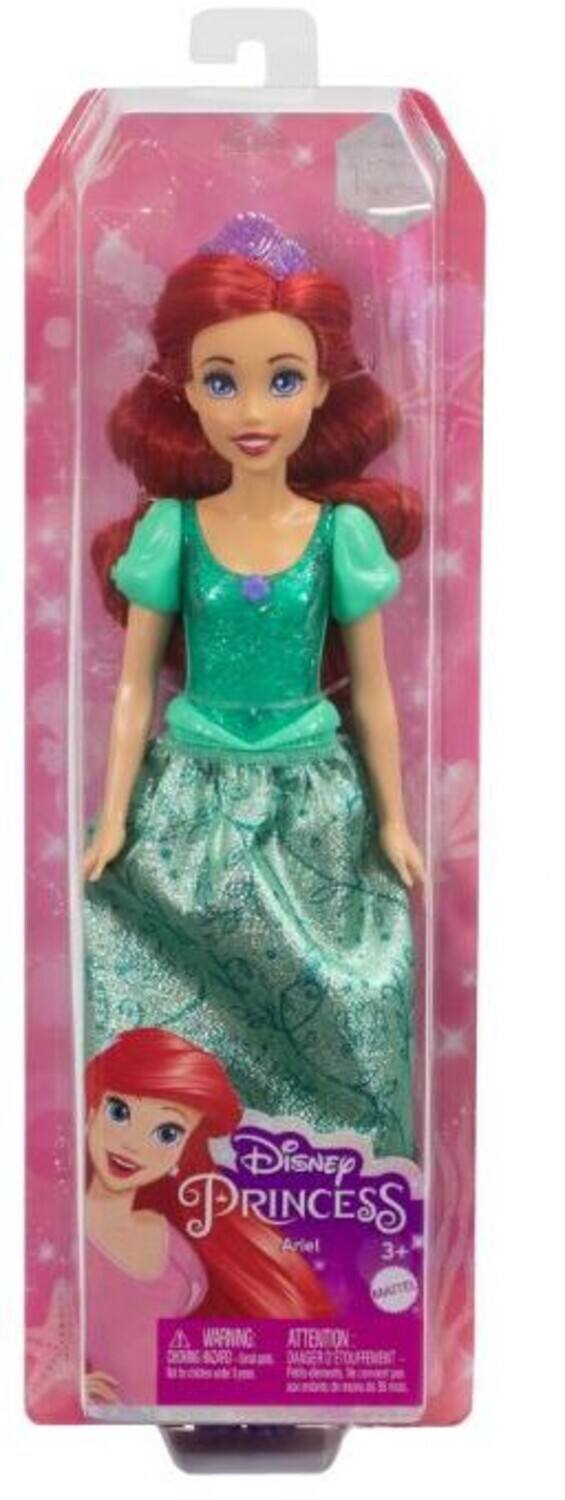 Disney PRINCESS  
Ariel  
3+  

WARNING: CHOKING HAZARD - Small parts. Not for children under 3 years.  
ATTENTION: DANGER DE SOUFFLENIENT - Petits objets, risque d'aspiration. Non conforme pour les enfants de moins de 3 ans.