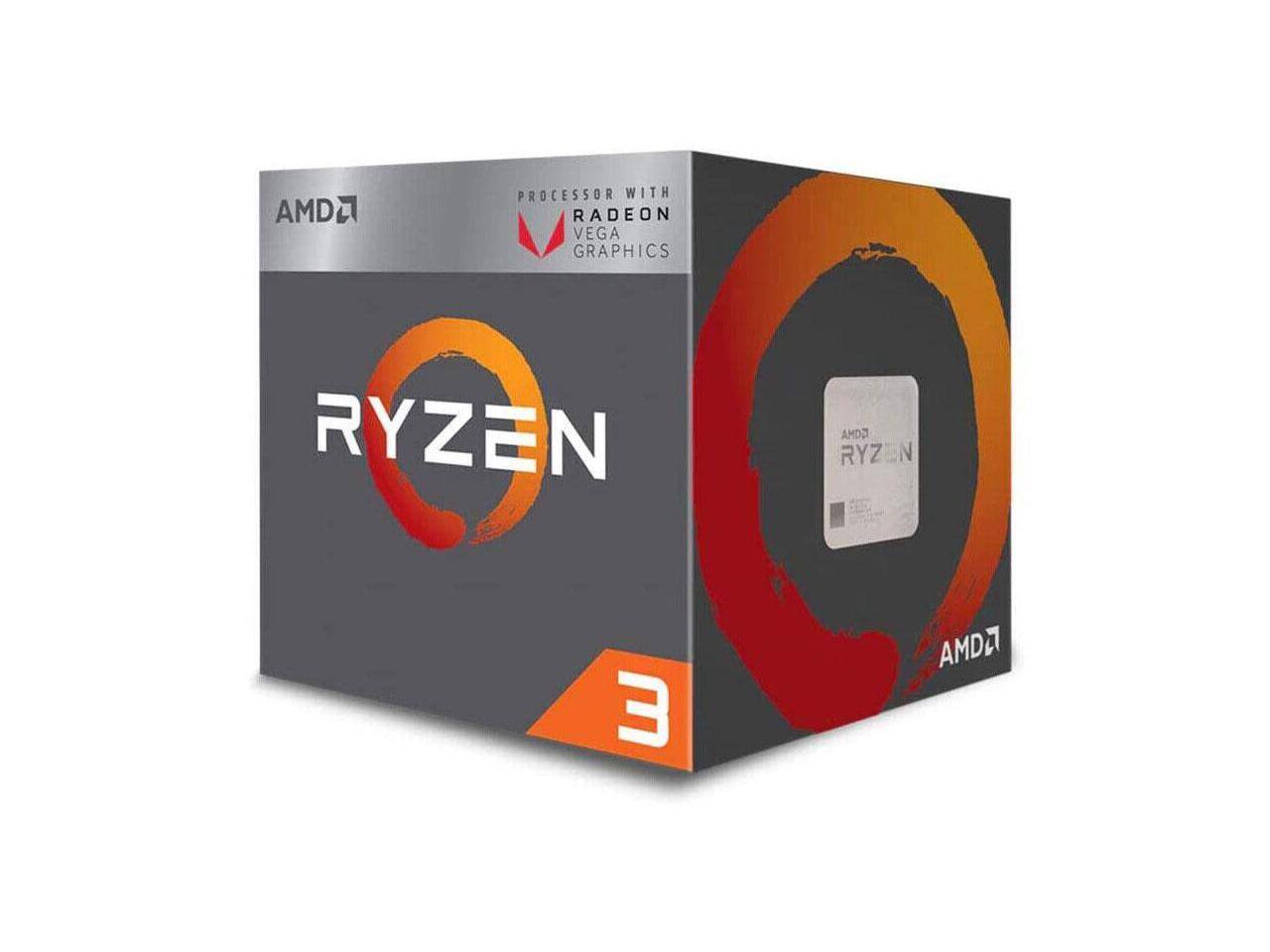PROCESSOR WITH AMD RYZEN 3 RADEON VEGA GRAPHICS