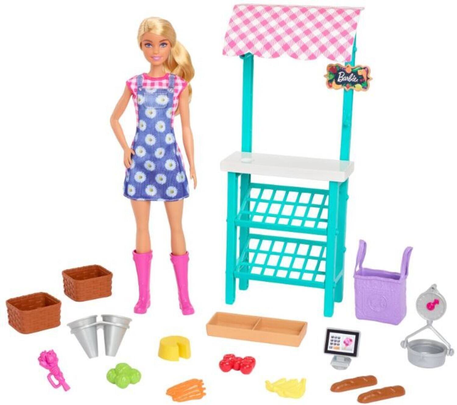 Alt View 2. Mattel - Mattel - Barbie I Can Be Farmers Market Doll & Playset, Blonde  - COLLECTABLES - Multicolor.