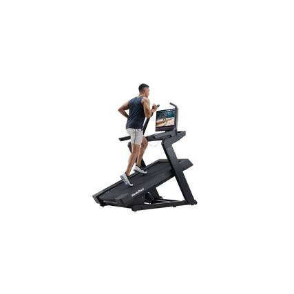 Front. NordicTrack - NordicTrack X24 Treadmill with 40% Incline for Strength and Cardiovascular Health - Black.